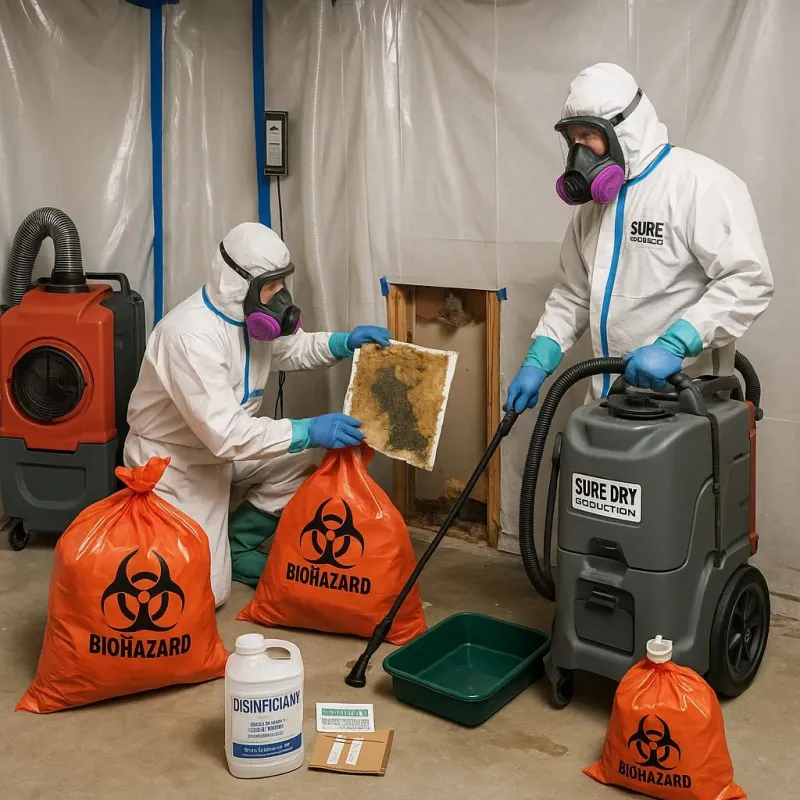 Contaminated Water Handling Protocols process in New Brighton, MN
